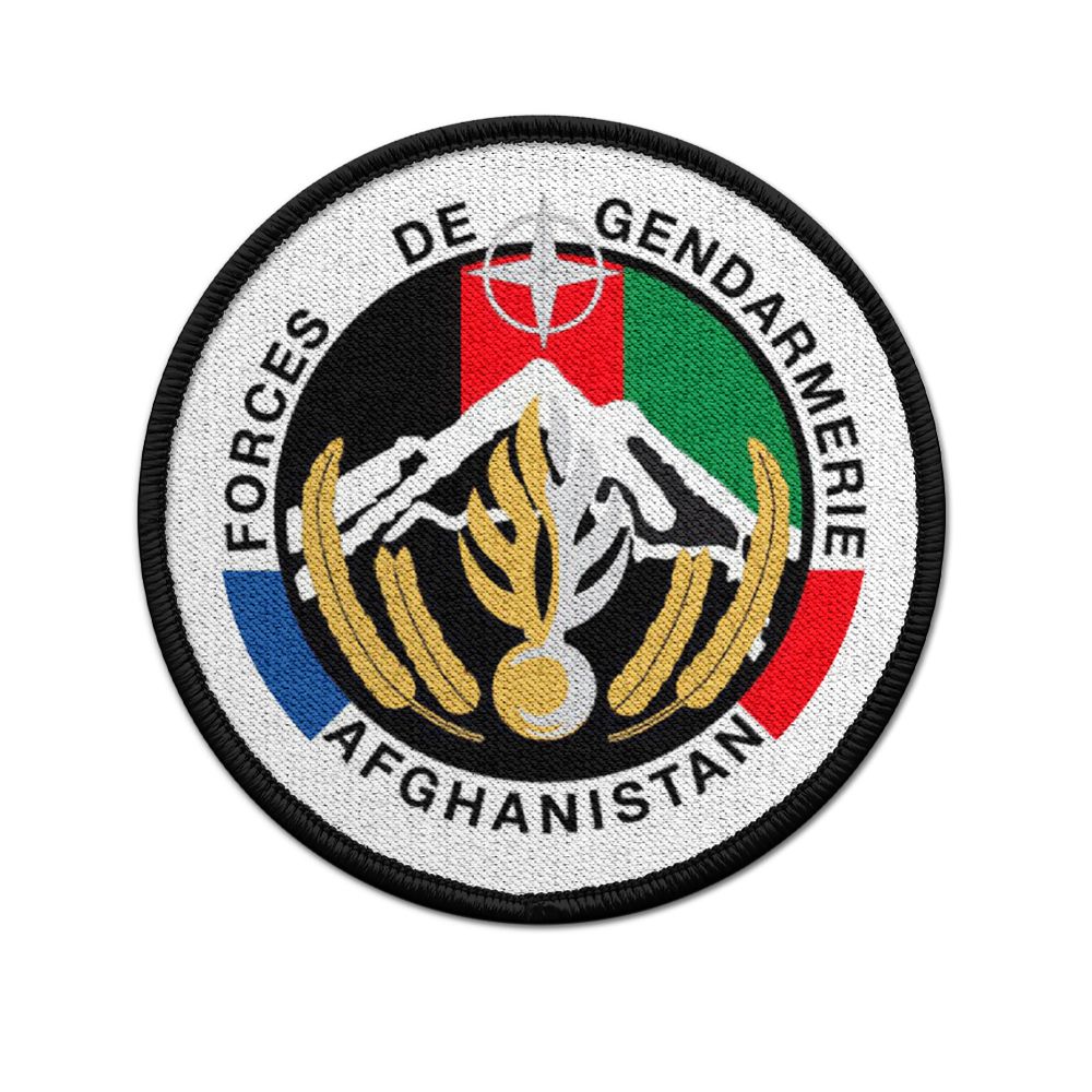 Patch Forces de Gendarmerie en Afghanistan ISAF Frankreich Abzeichen #33980