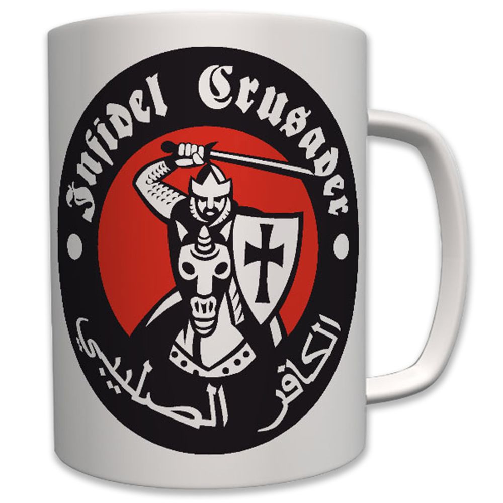 Infidel Crusader Kreuzritter Ungläubiger Isaf - Tasse Becher Kaffee #6124
