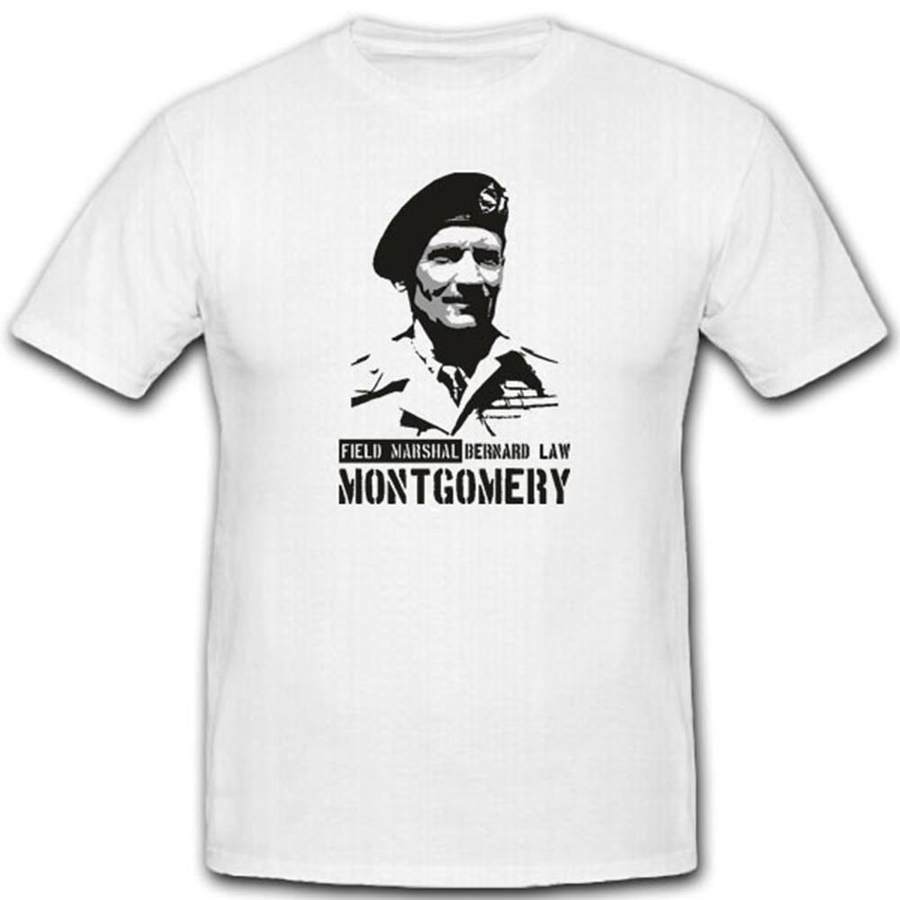 Field Marshal Montgomery British Army Feldmarschall Armee - T Shirt #3562