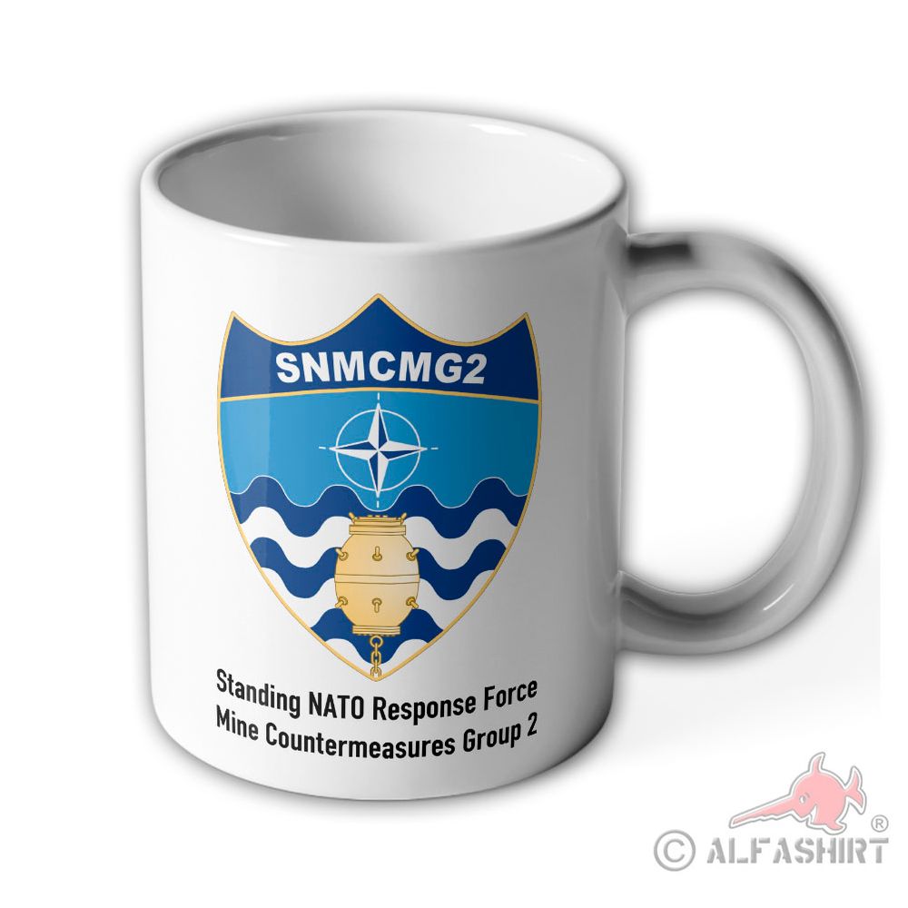 Tasse SNMCMG2 Standing NATO Response Force Mine Countermeasure  #41167