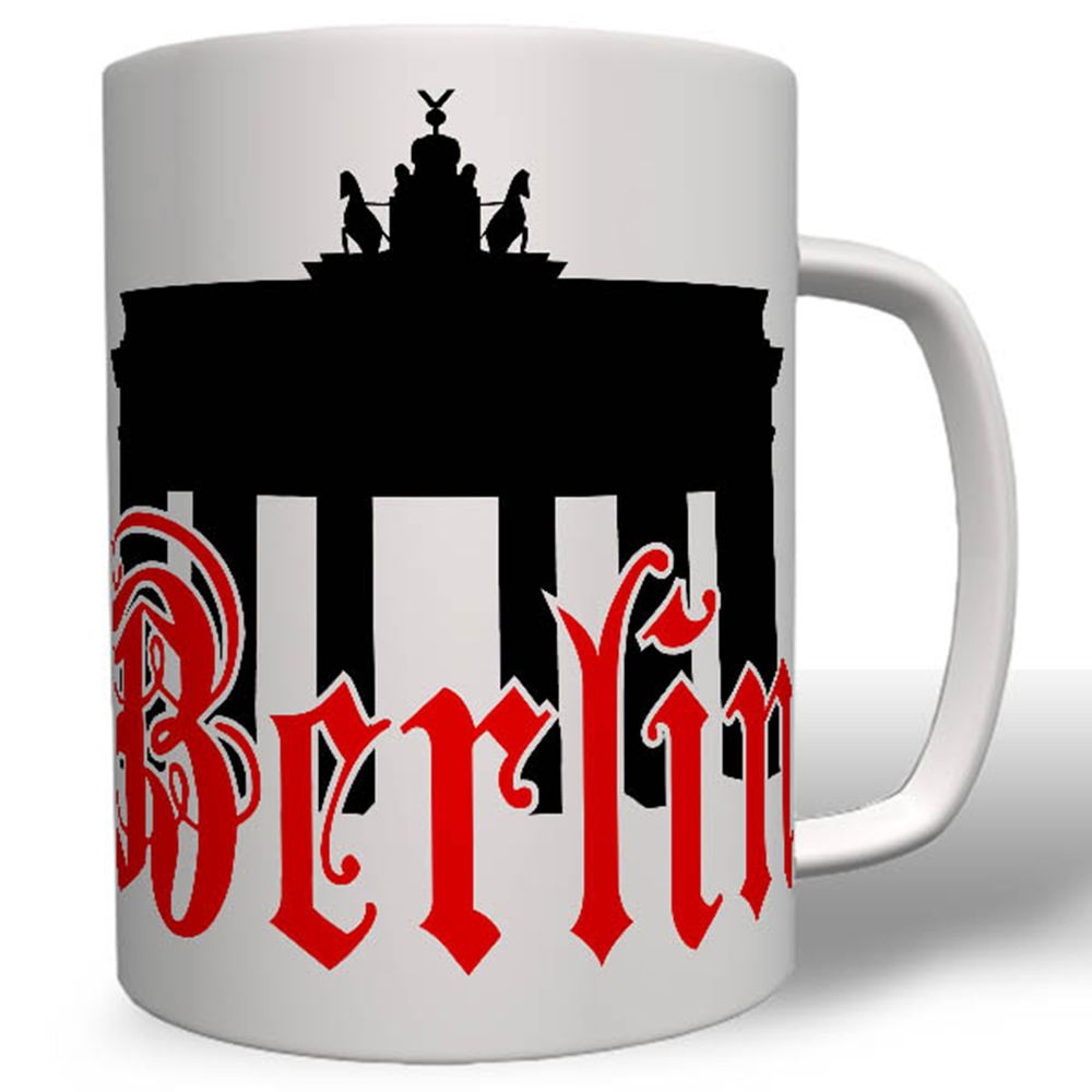 Brandenburger Tor Berlin Andenken Hauptstadt Mitbringsel Souvenir Tasse #16426