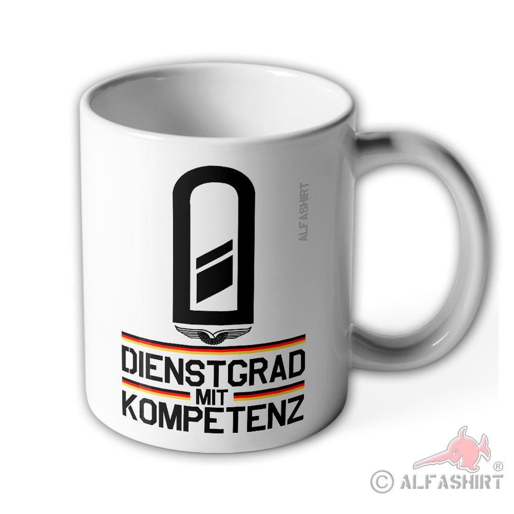 Tasse Stabskorporal Luftwaffe Mannschaft Bundeswehr Dienstgrad Schlaufe #38782