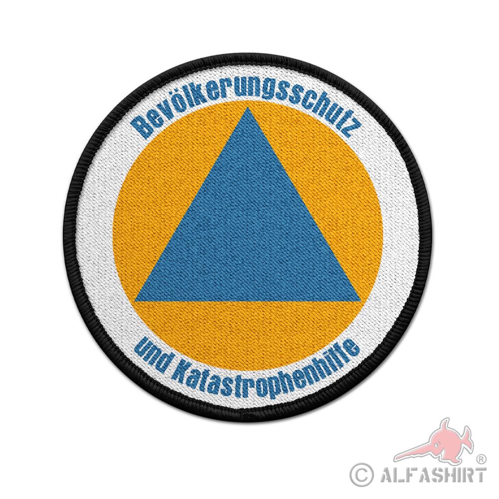 Patch Rund 7,5cm Bevölkerungsschutz Katastrophenhilfe Katastrophe Hilfe #44923