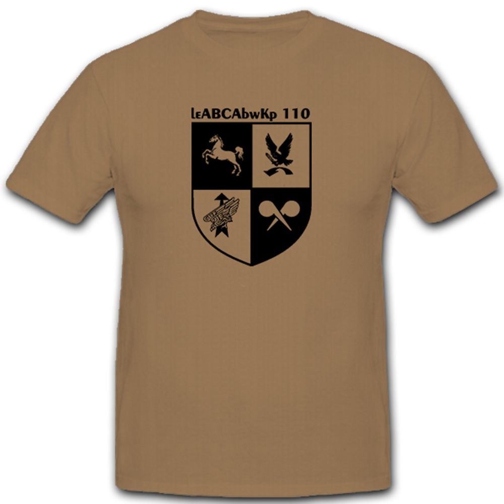 LeABCAbwKp 110 Leichte ABC Abwehr Kompanie 110 Tarnvariante - T Shirt #9687
