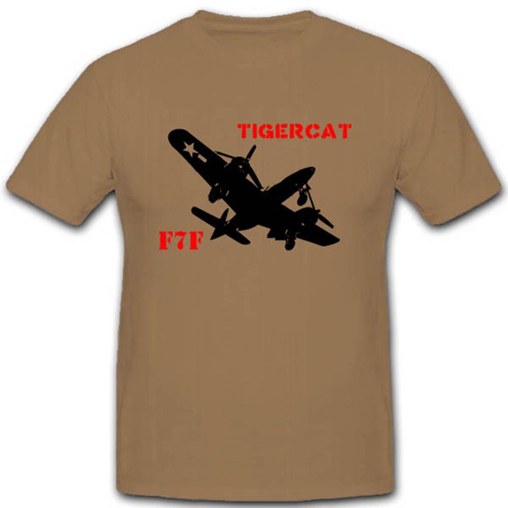 F7f Tigercat Angriffs Flugzeug Jagdflugzeug Grumman Luftwaffe T Shirt #3159