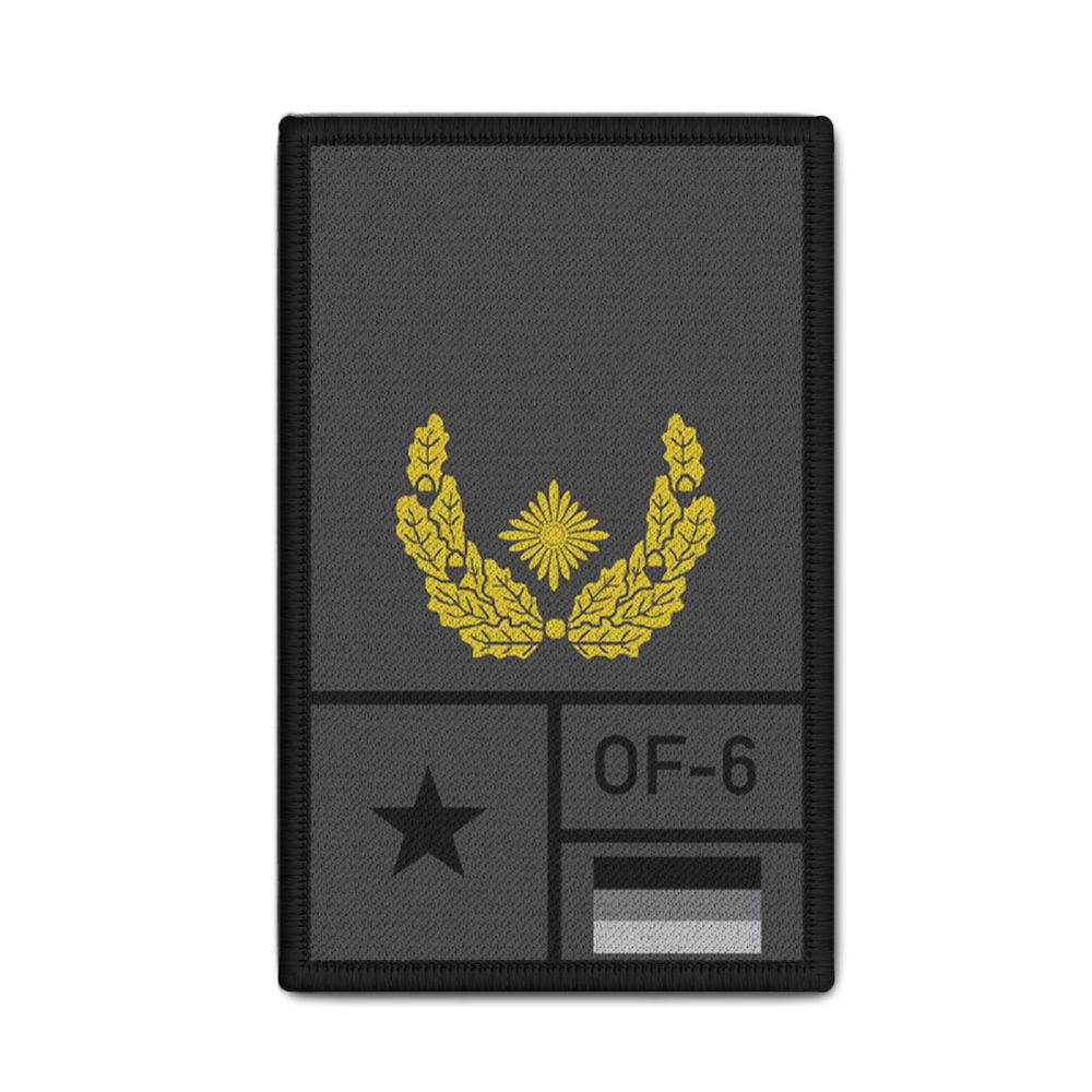 Rank Patch Bundeswehr Heer Luftwaffe Marine Grau #BW-Patch
