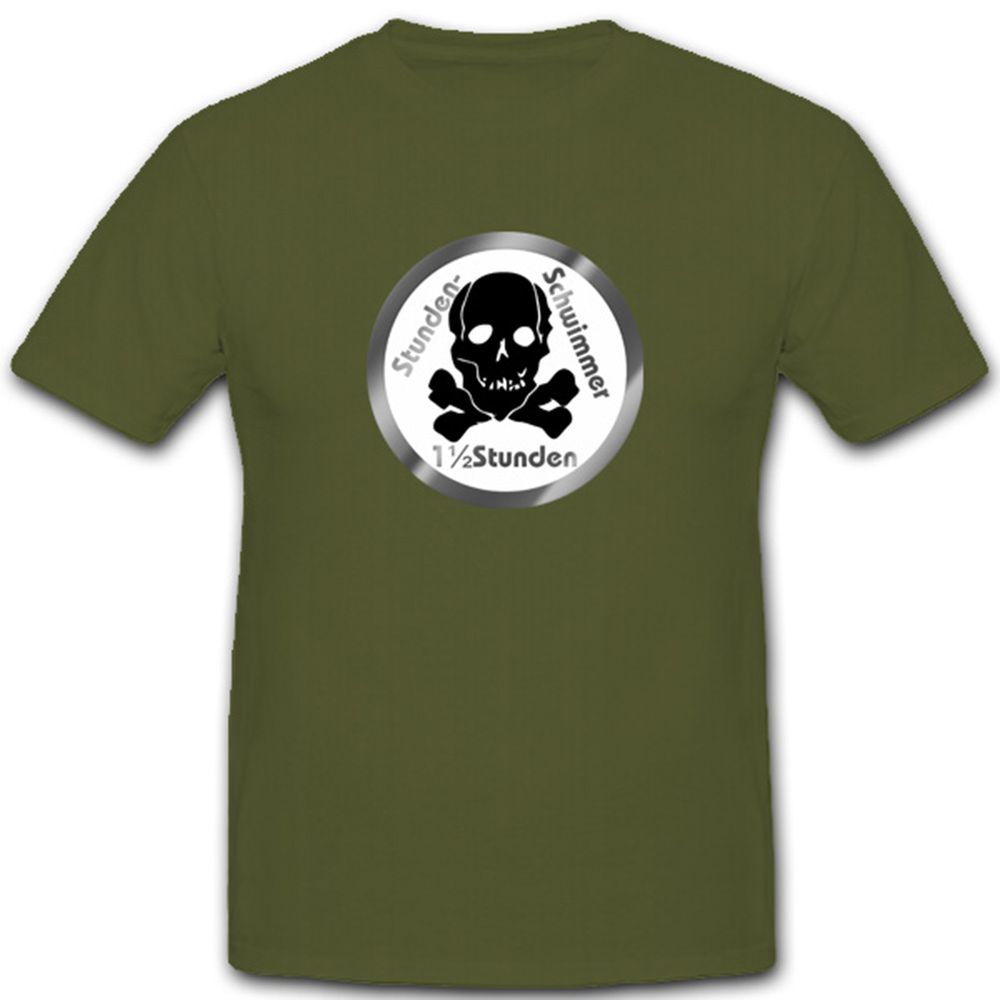 Stundenschwimmer Abzeichen Schwimmen 1,5 Stunden- T Shirt #4293