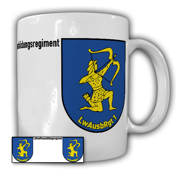 Tasse Luftwaffenausbildungsregiment 1 LwAusbRgt Bundeswehr Luftwaffe #21920