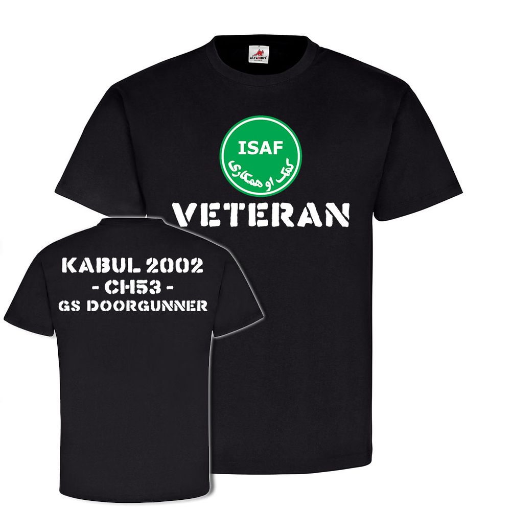ISAF Veteran Kabul 2002 CH53 GS Doorgunner Bundeswehr Hubschrauber #21606
