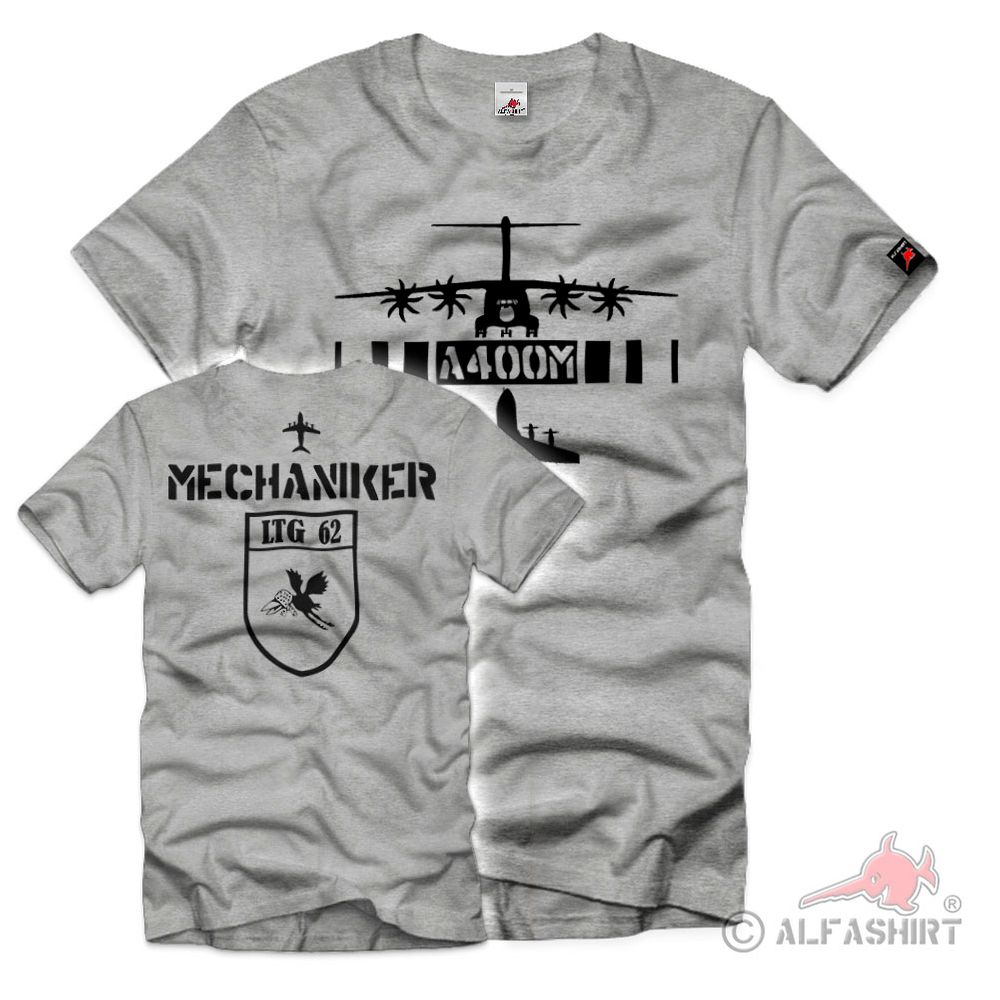 LTG 62 Mechanic A400M Atlas Air Transport Squadron Luftwaffe T-Shirt #39834
