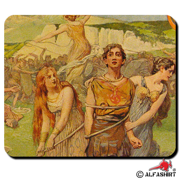 Ragnar Lodbrok Viking King Denmark Legend Saga Völsungen Mouse Pad # 16113
