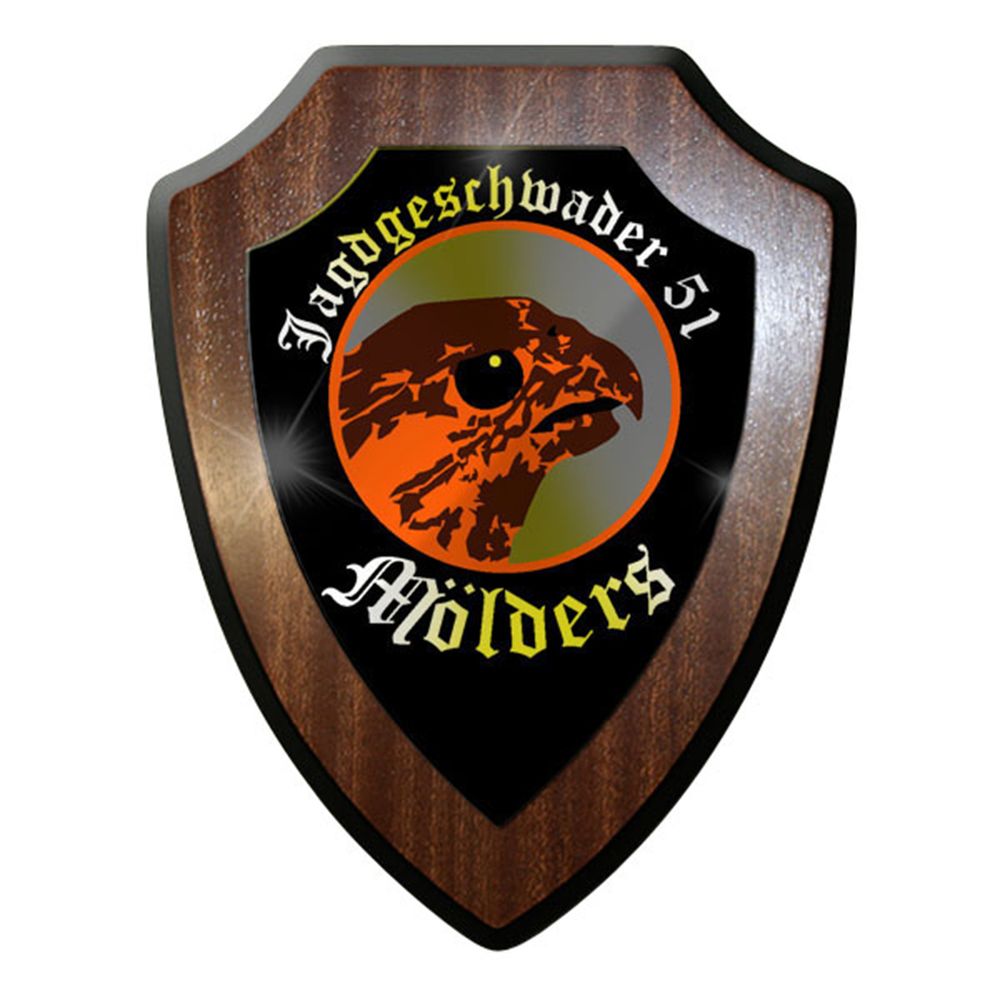 Wappenschild - Jagdgeschwader JG 51 Mölders Traditionsgeschwader #8403