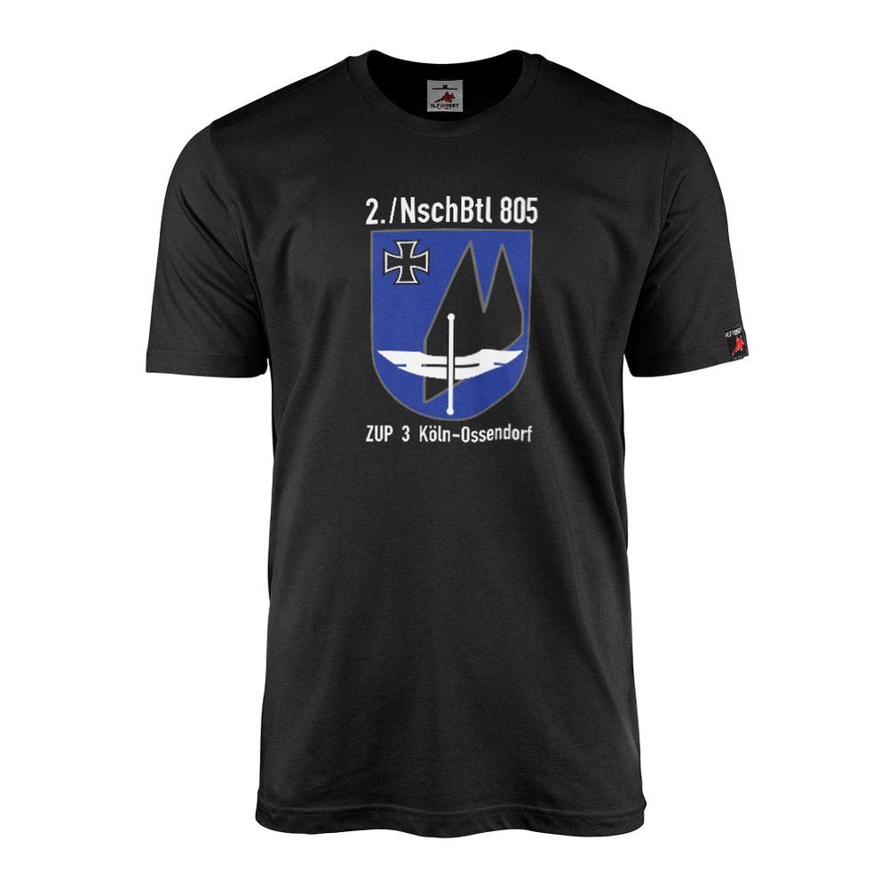 2 NschBtl 805 ZUP 3 Central envelope point, coat of arms, badge, T-shirt # 37371