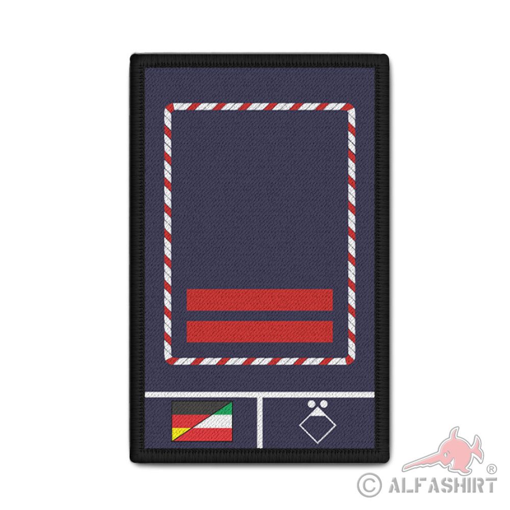 Patch 9.8x6cm chief fire chief group leader fire brigade professional fire brigade #42528