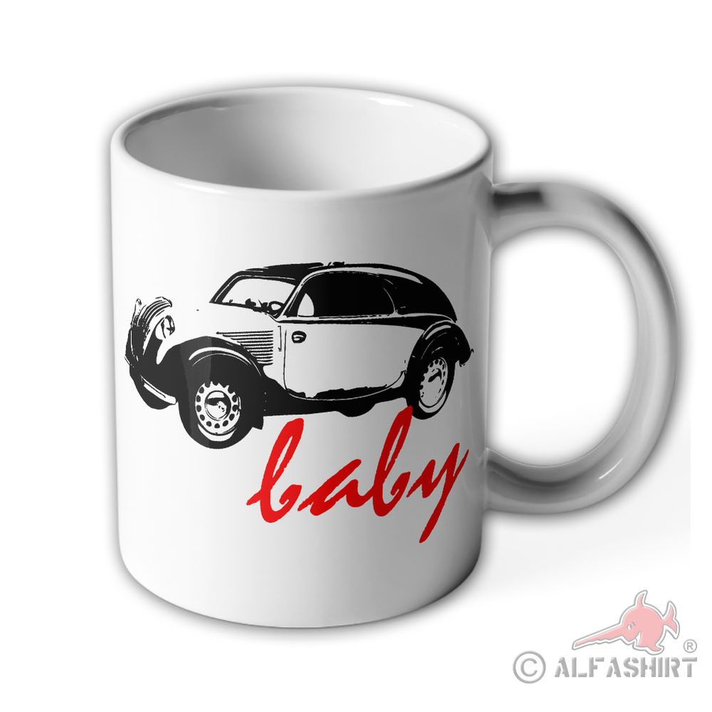 Tasse 50 Baby Oldtimer Auto Österreich Kleinwagen KFZ Wagen #30451