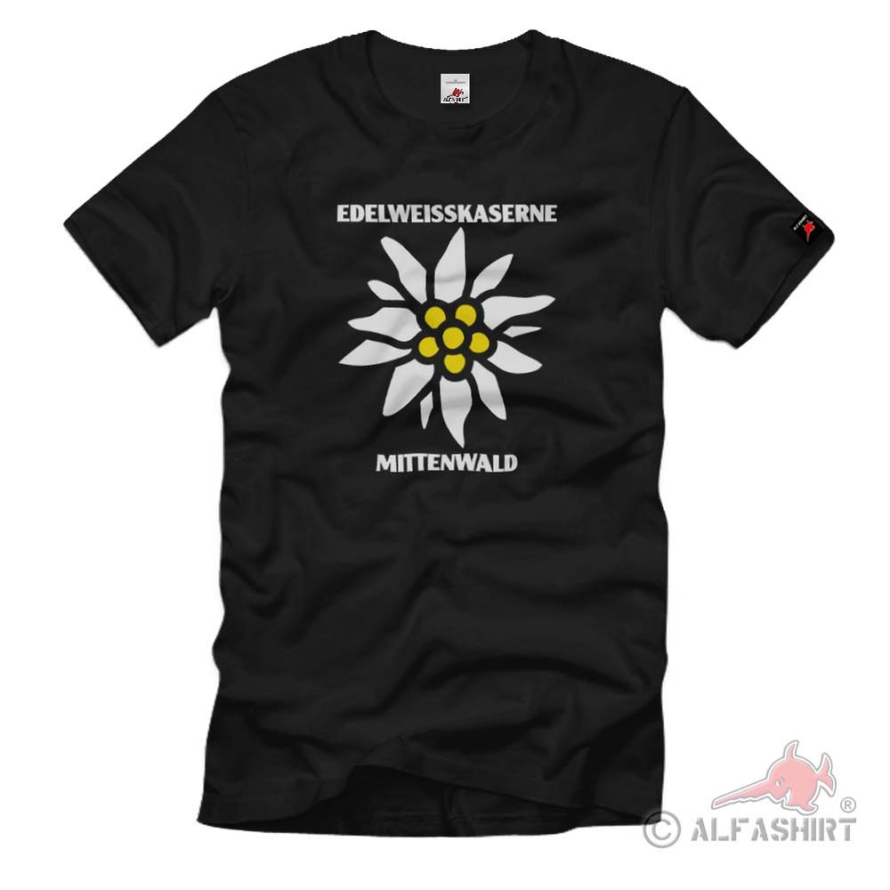 Edelweiß Kaserne Mittenwald Bundeswehr unit mountain troop T-shirt # 36066