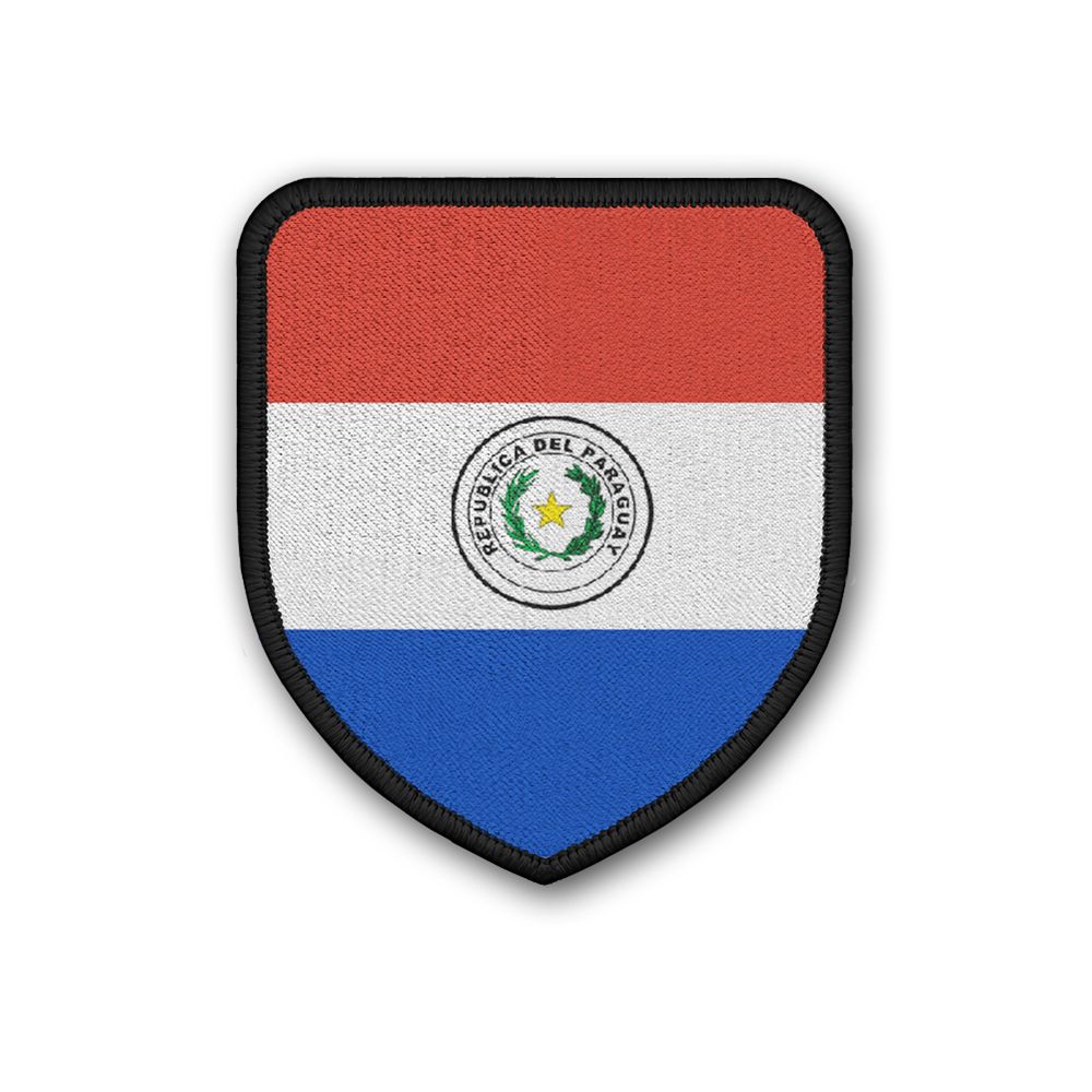 Patch Landespatch Paraguay Asuncion Spanisch Guarani Flagge Stolz #21957