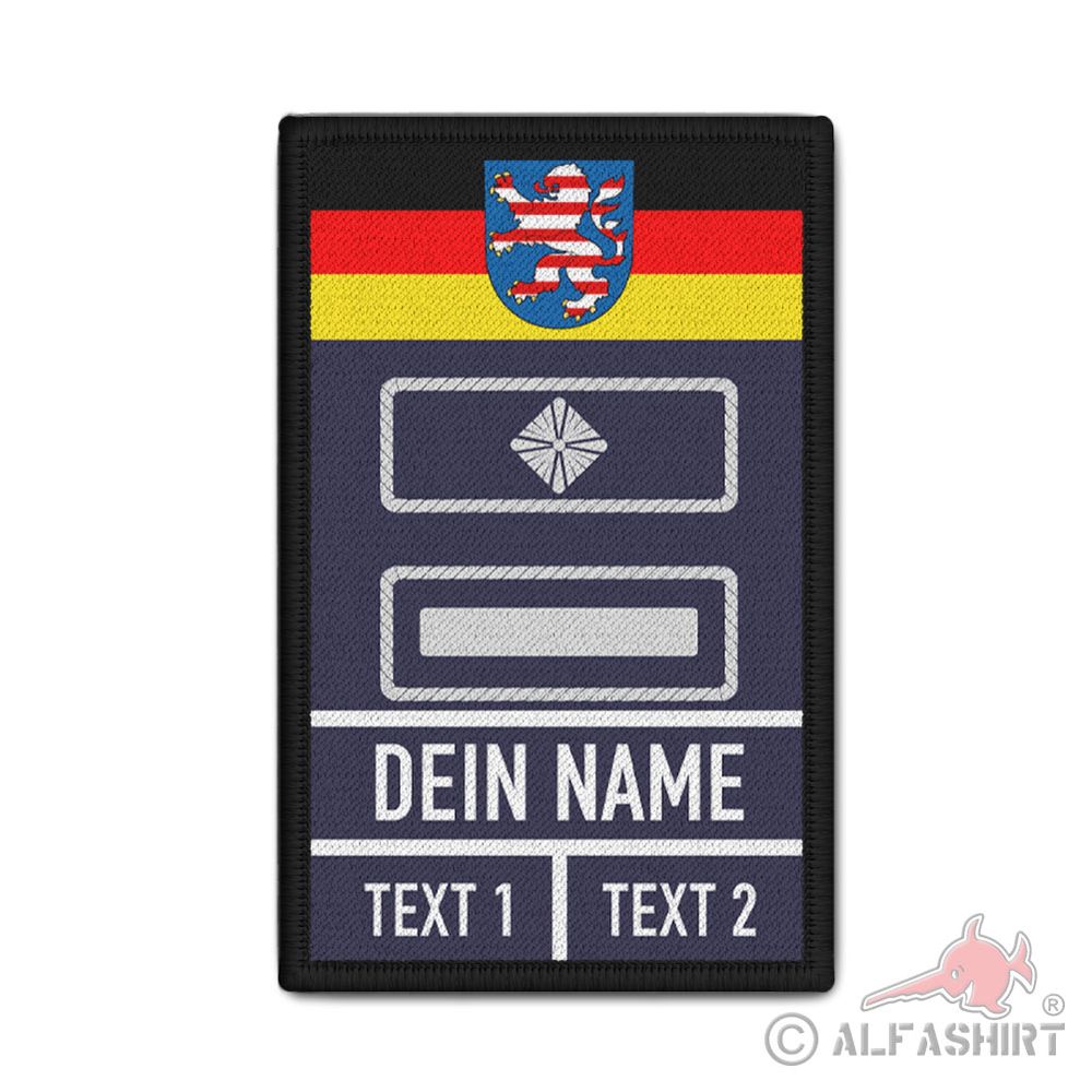 Rank Patch Fire Brigade Commander Brandmeister Hessen Rank #38981