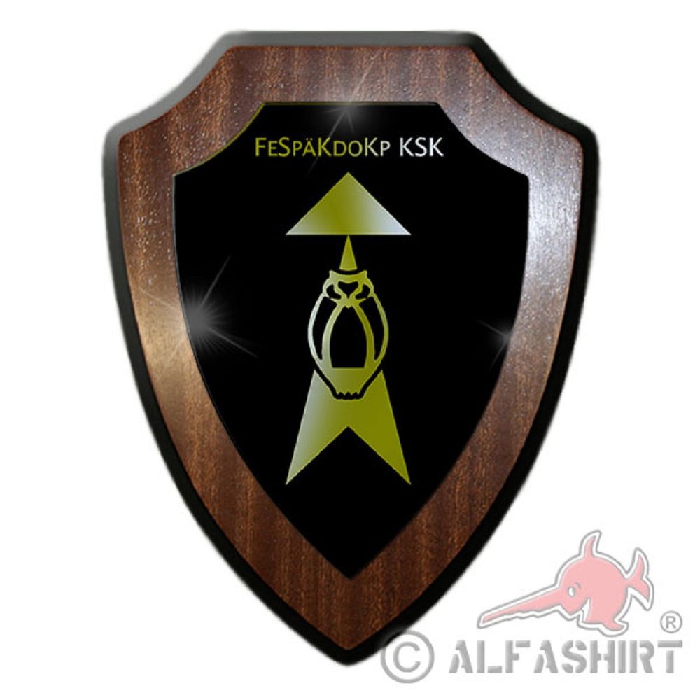 Escutcheon FeSpäKdoKp KSK Remote Spy Command Special Forces Company # 19471
