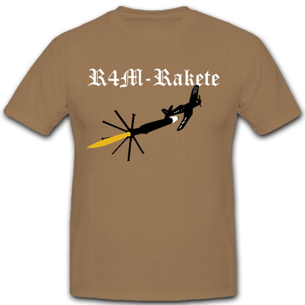 R4M-Rakete Luft-Luft-Rakete WK 2 Luftwaffe Orkan Me 262 Fw 190 - T Shirt #2964