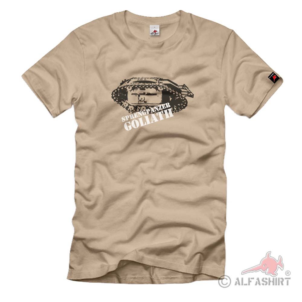 Sprengpanzer Goliath Leichter Panzer Tank Klein SdKfz 302 - T Shirt #439