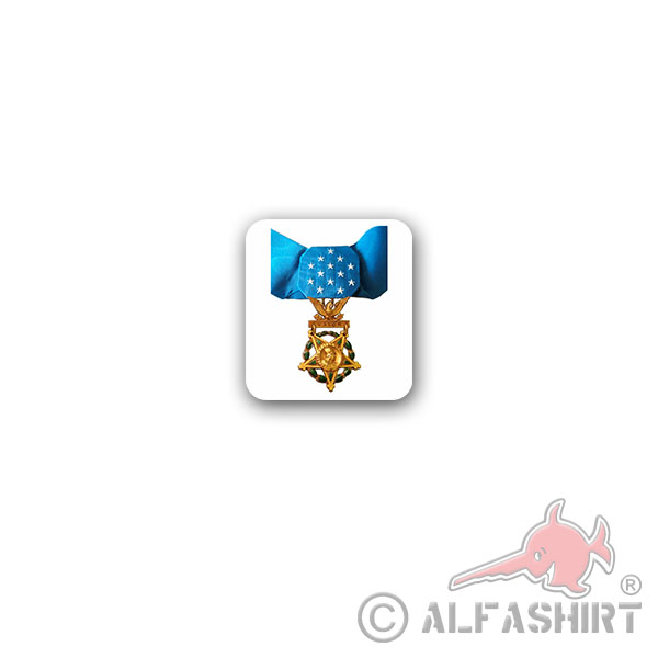 Sticker Medal of honor Army American Medal of Honor 6x7cm A3249