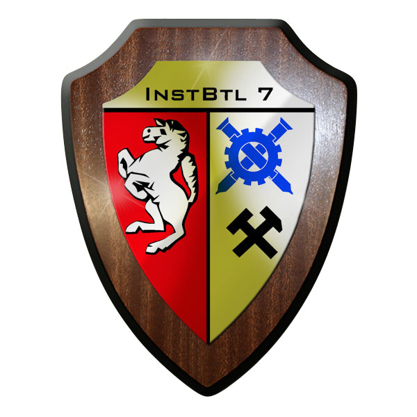 Wappenschild - Instandsetzungs Bataillon 7 InstBtl Instandsetzungsbataillon#8921