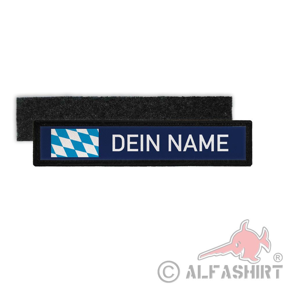 Namenschild Navy Bayern Dein Name Deutschland Freistaat Oktoberfest Patch#31973