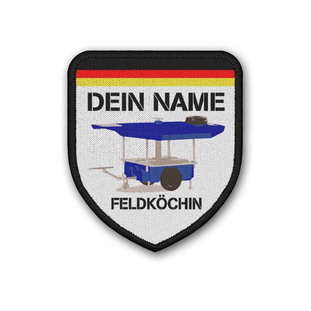 Patch Feldköchin GER Flagge Fahne Herd Verpflegung Mampf Speise Essen Mahlzeit Stärkung #46751