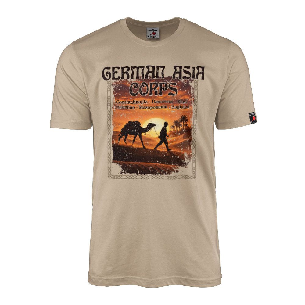 T-Shirt German Asia Corps Asia Corps Levant Corps Orient Desert #47670