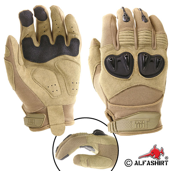 Einsatzhandschuhe Special Forces Ranger sand US Army Navy Seals Combat #17382