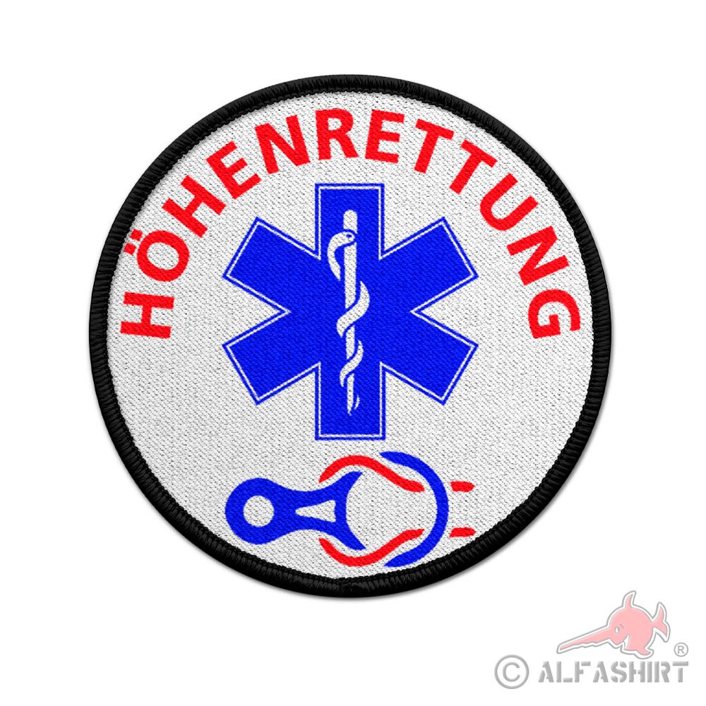 Patch Höhenrettung Spezielle Rettung aus Höhen und Tiefen SRHT Aufnäher #38809