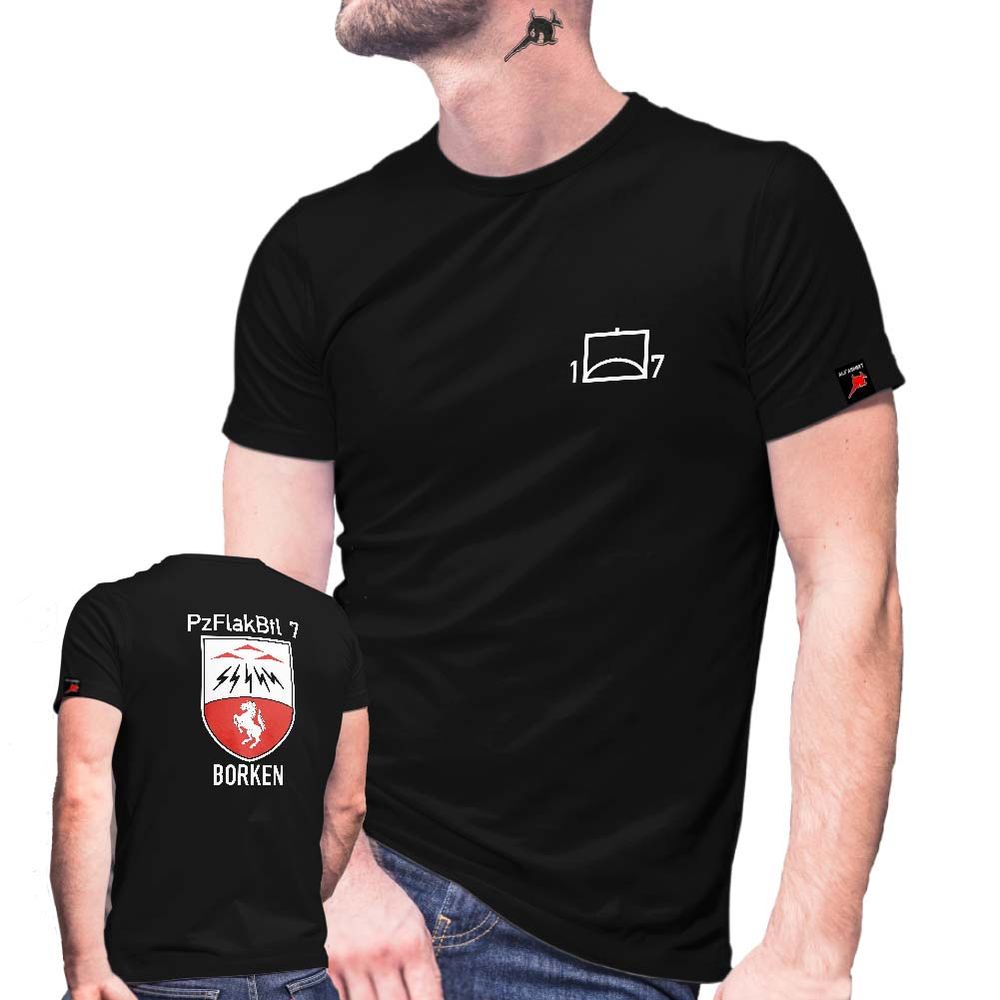 1 PzFlakBtl 7 Borken Flakpanzer Gepard Bundeswehr Taktisches T-Shirt #29077