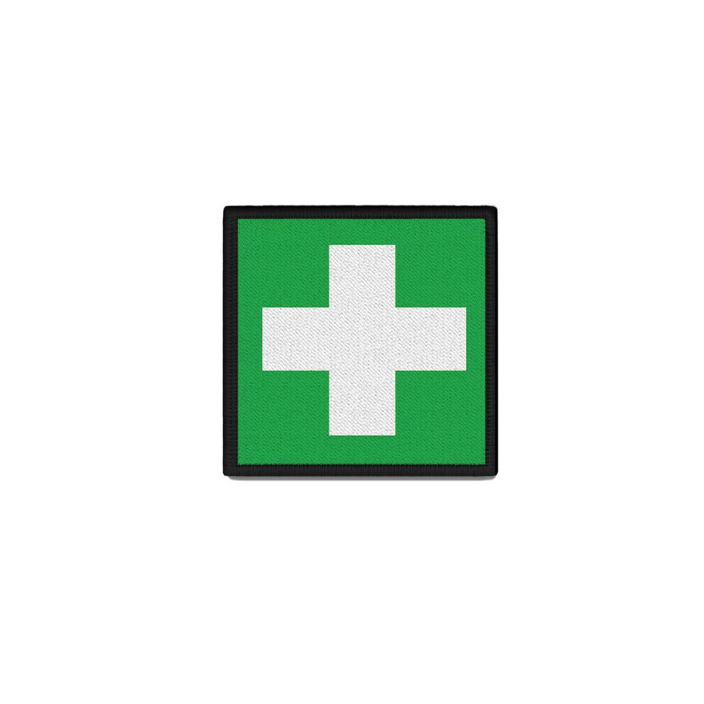 Patch 4x4cm First Aid Cross Medicine Emergency Green Bag#47961
