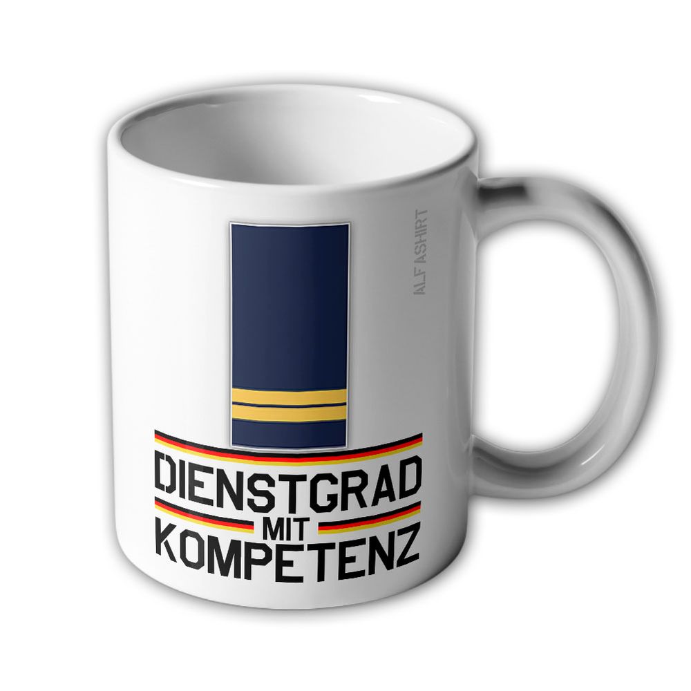 Tasse Oberleutnant zur See Marine Dienstgrad Bundeswehr OLt zS Becher #20741
