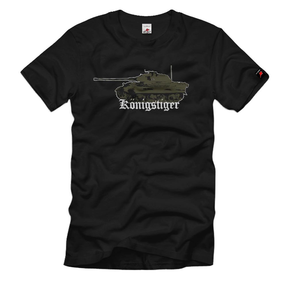 Panzer Königstiger SdKfz 182 Panzerkampfwagen VI Ausf B Militär - T Shirt #2785