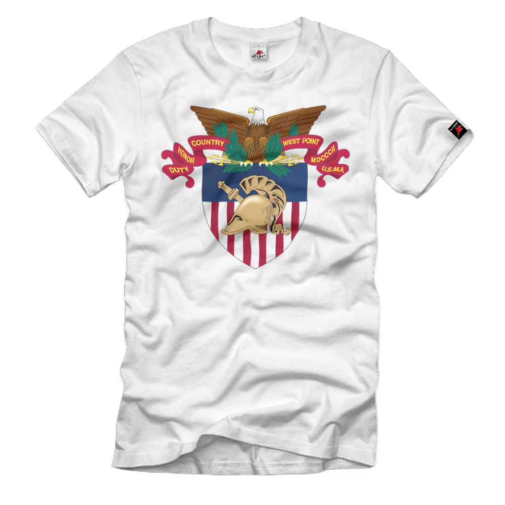 West Point Academy United States Military Wappen Abzeichen T-Shirt #33021