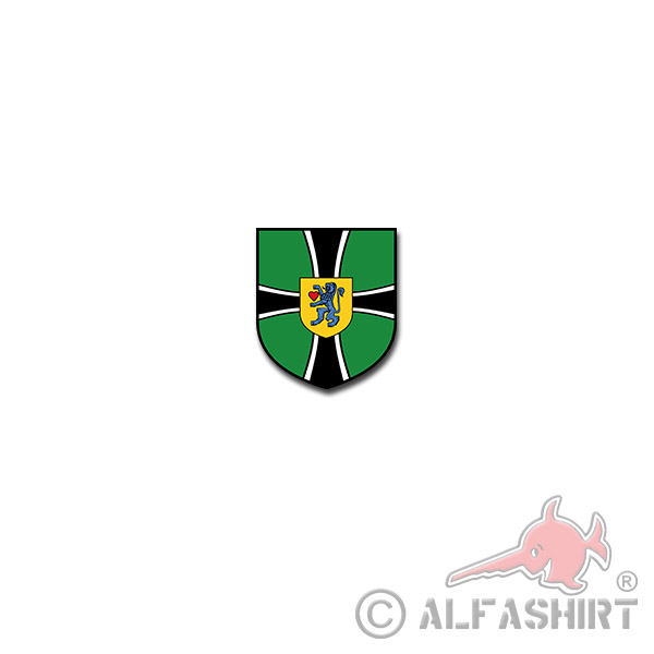 Feldwebel- Unteroffizieranwärterbataillon 2 Aufkleber FAUABtl 6x7cm#A3953