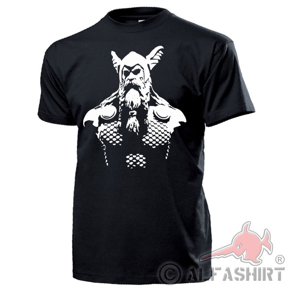 Vikings God Odin All-Father Wotan Walhall Nordmann Wanderer Image Tee Shirt # 17753