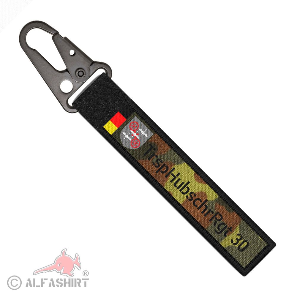Tactical Schlüsselanhänger TrspHubschrRgt 30 Transporthubschrauer BW #38058