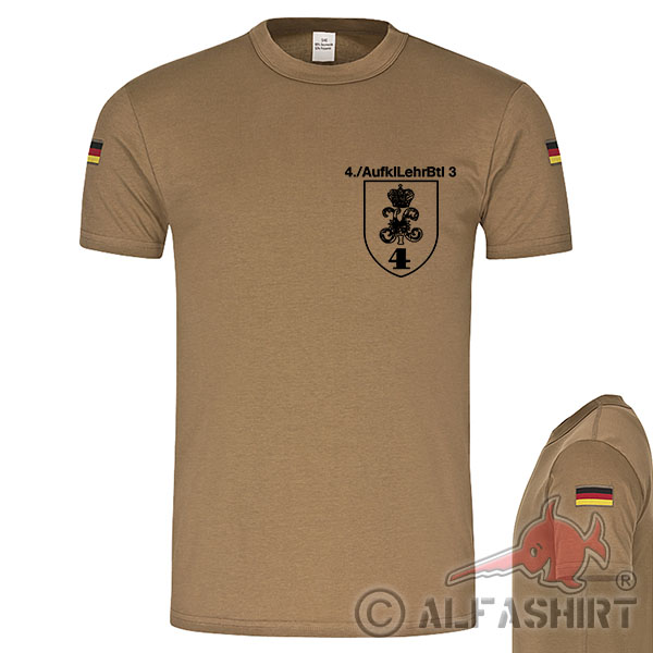 4 AufklLehrBtl 3 Reconnaissance Training Battalion Company BW Tropical Shirt # 17742