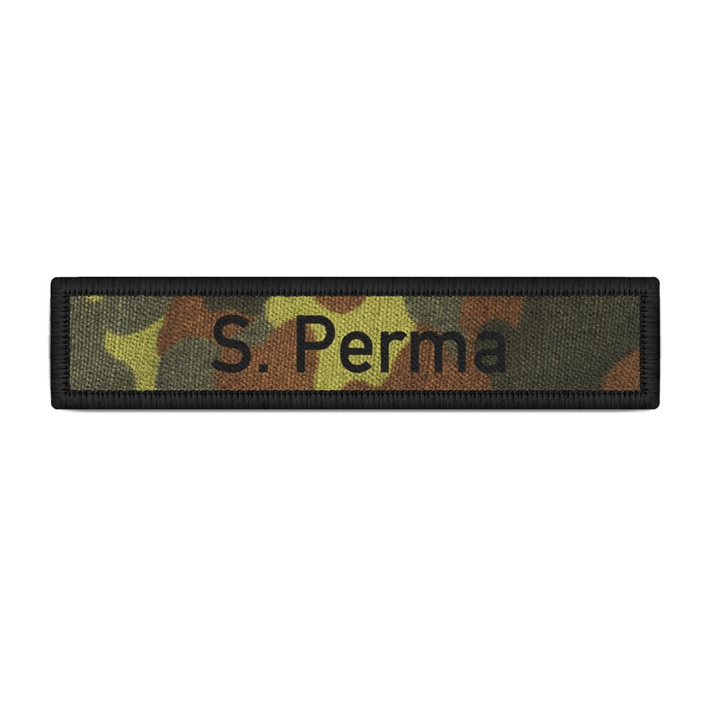 Patch Namens-Schild S Perma BW Bundeswehr Ausbilder Spaß Sexy #35027