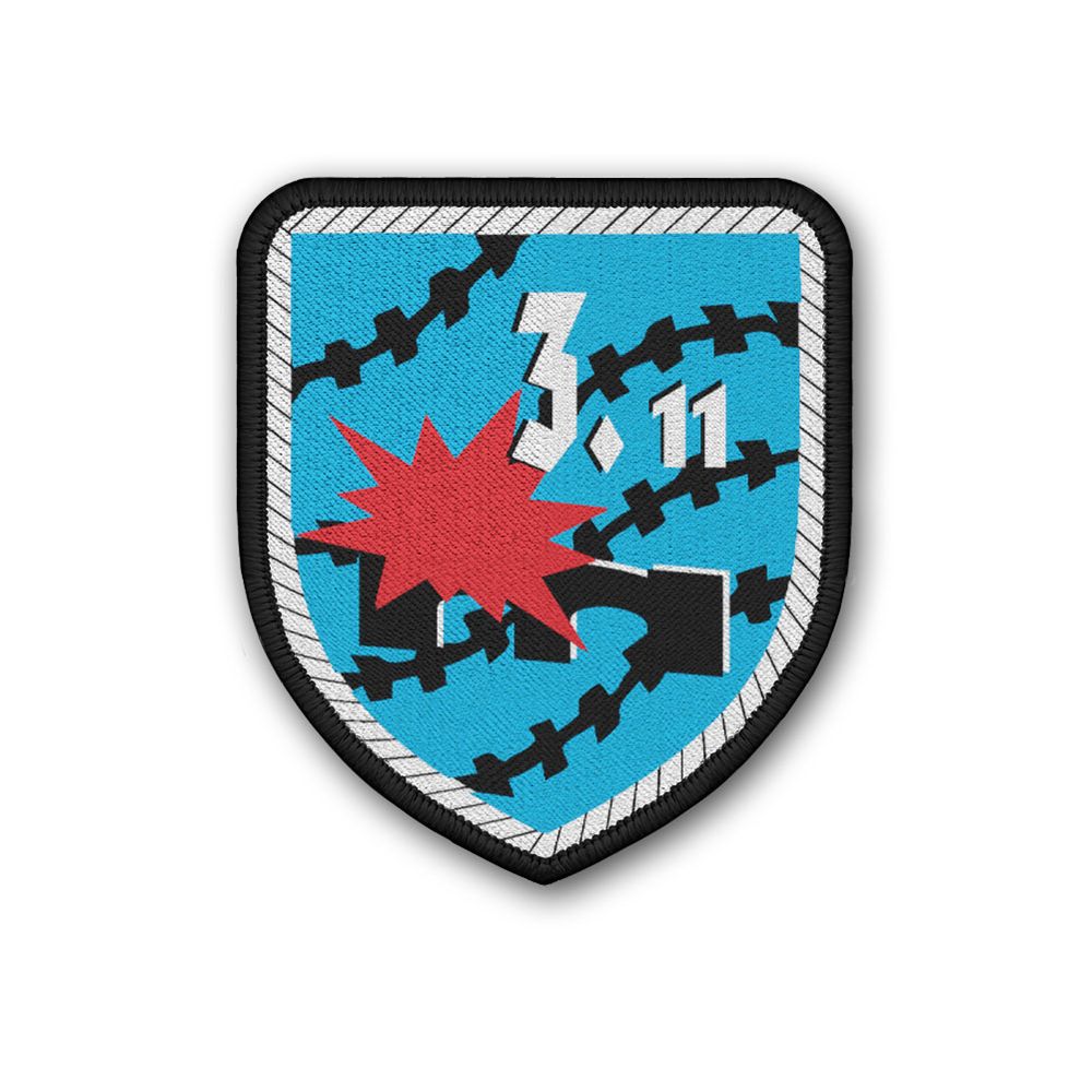 3. PiBtl 11 Patch Bundeswehr BW Militär wappen siegel einheit Stolz #22798