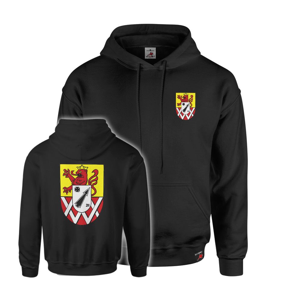 Hoodie Kapuzenpullover FlaRak 521 Flugabwehrraketenbataillon BW #46365