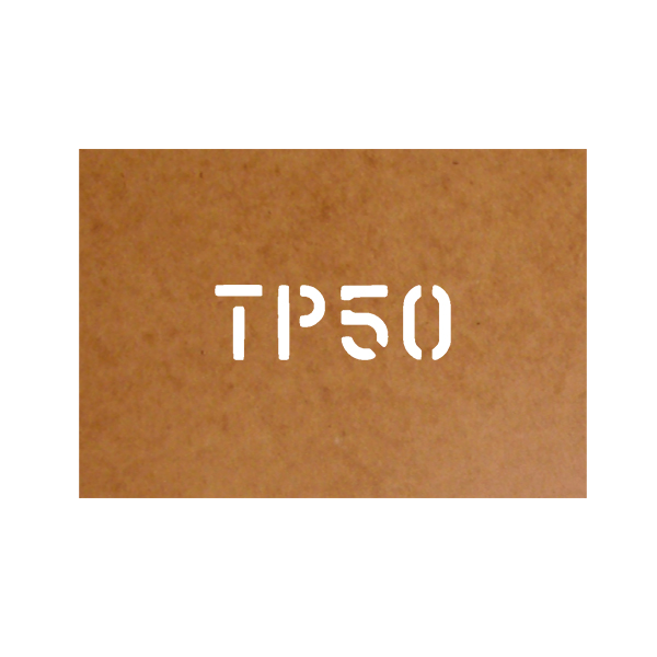 TP50 Schablone Stencil Ölkarton Bundeswehr Militär US Army für Lackierung#26137