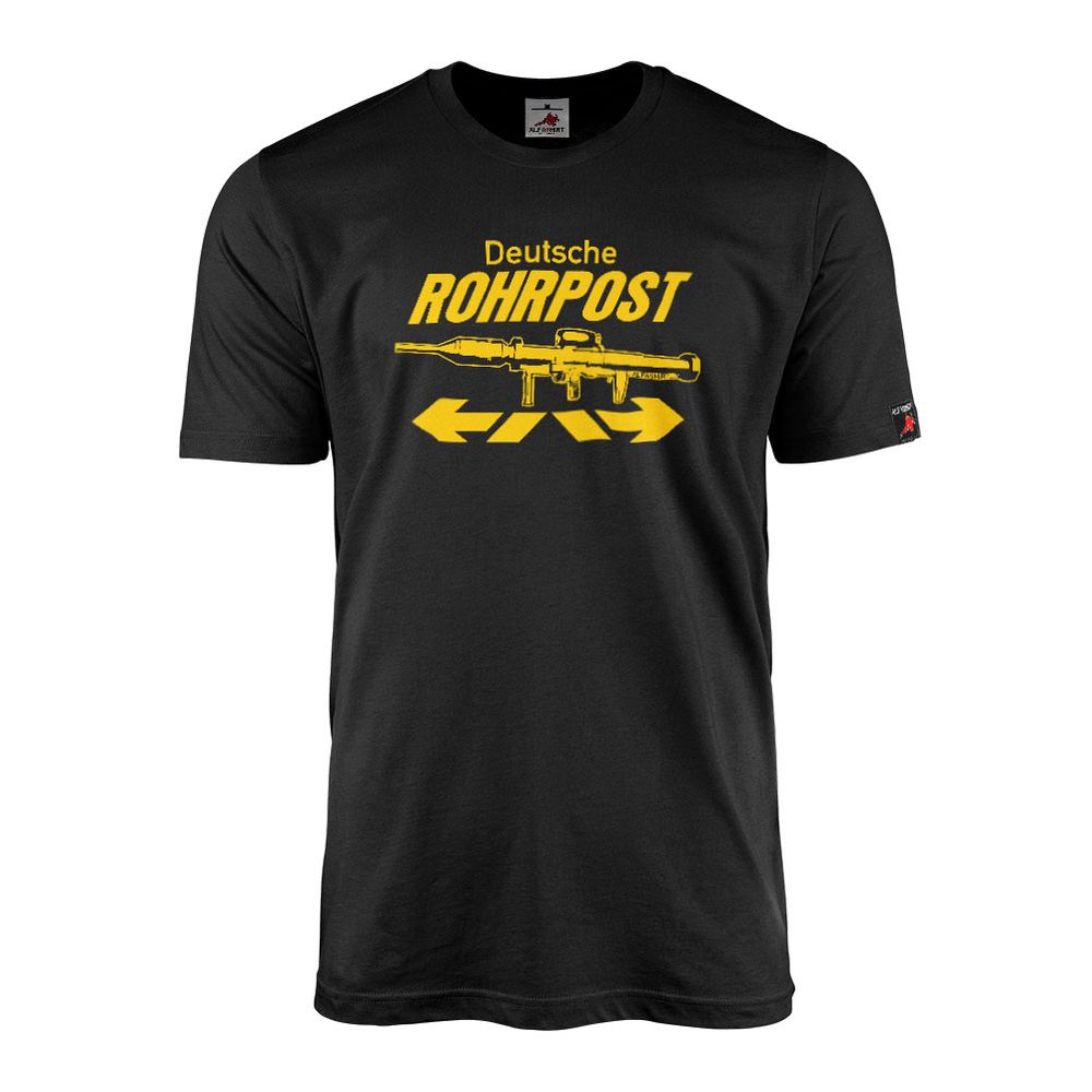 German RohrPOST Panzerfaust Bundeswehr Meme Soldier ZdV Fun T-Shirt #39020