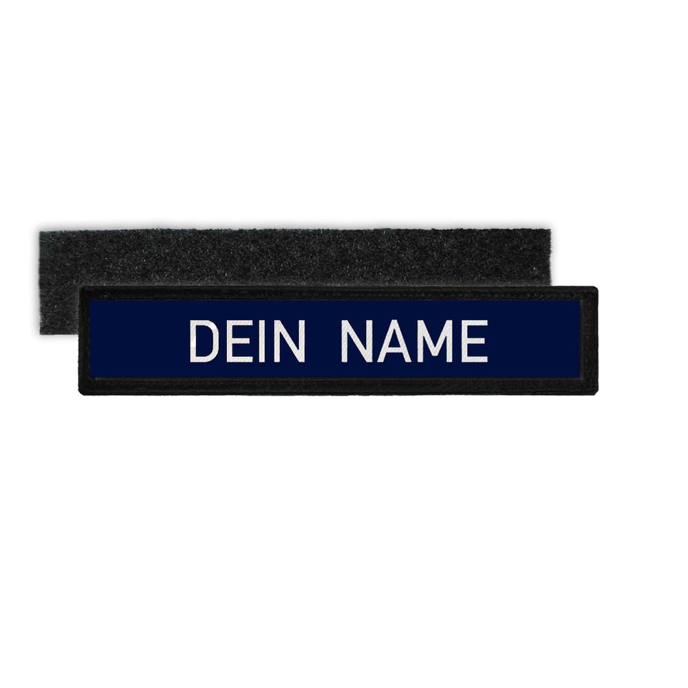 Namenschild Patch navy Security Namen Uniform individuell personalisiert #30568