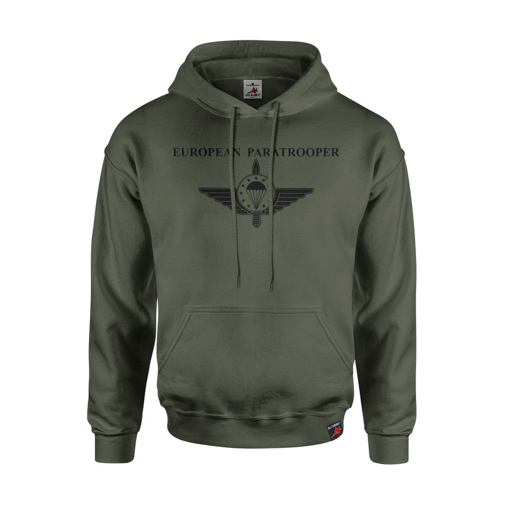 Hoodie European Paratrooper Europäischer Militär- Fallschirmsprungverband #45815