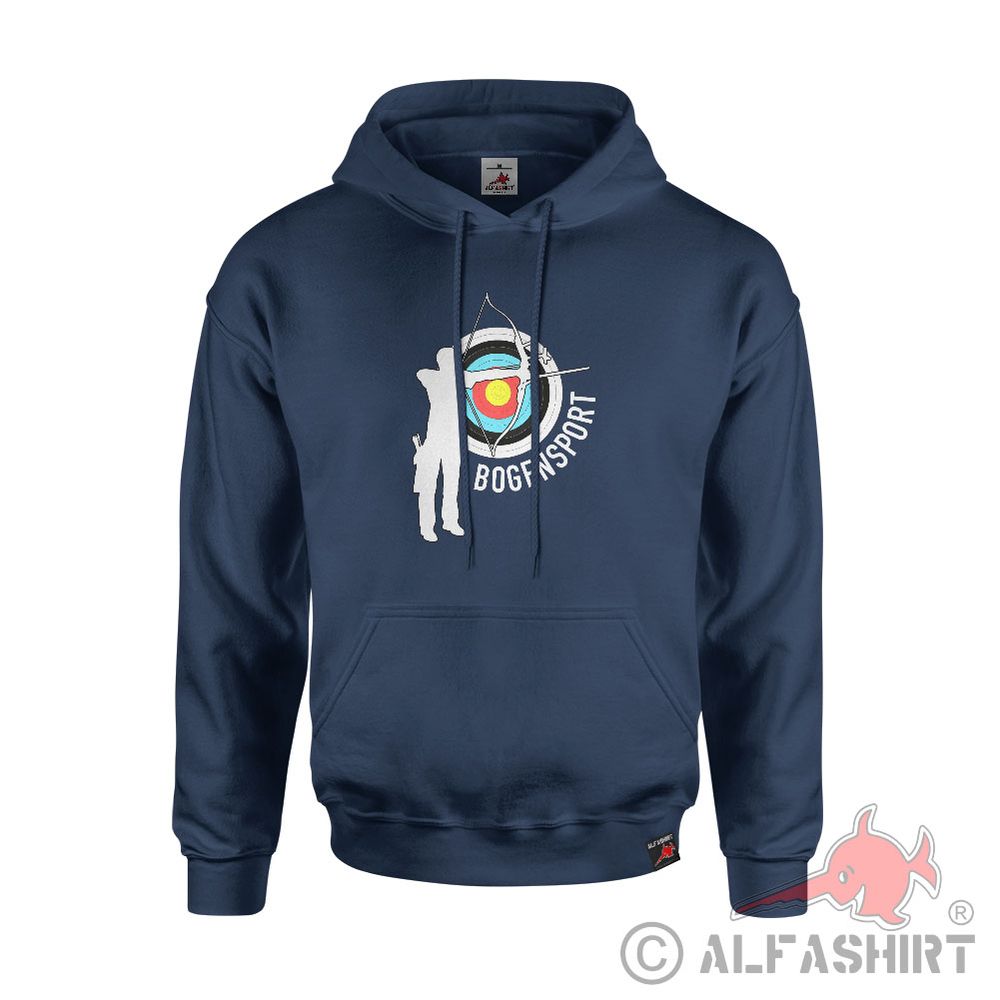 Hoodie Bogenschießen Scheibe Ziel Target Gold  Bogen Sport #42651