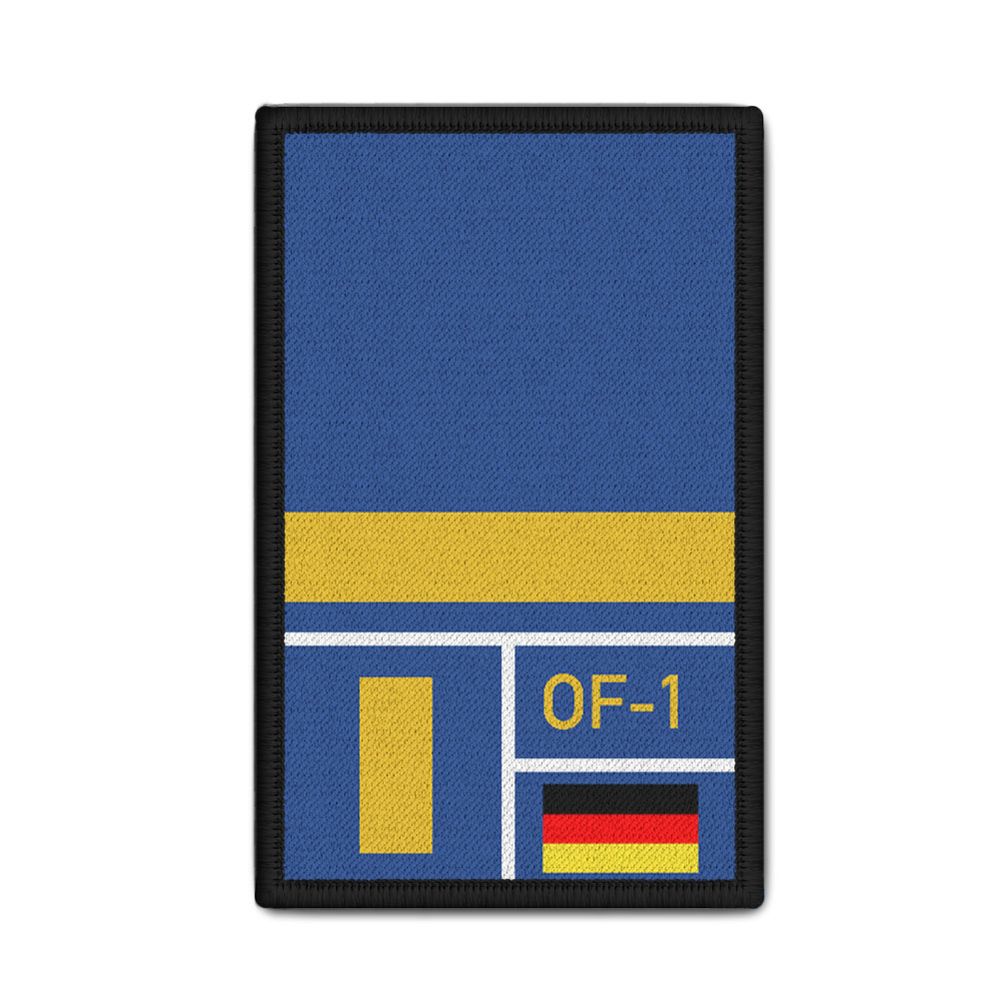 Rank Patch Bundeswehr Heer Luftwaffe Marine Navy Blau #BW-Patch